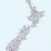 Plano de vías en Nueva Zelanda - MapaCarreteras.org