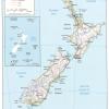 Plano de vías en Nueva Zelanda - MapaCarreteras.org