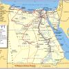 Mapa de carreteras en Egipto - MapaCarreteras.org