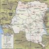 Plano de caminos de Congo - MapaCarreteras.org