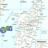 Mapa de carreteras de Madagascar - MapaCarreteras.org