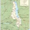 Mapa de carreteras en Malawi - MapaCarreteras.org