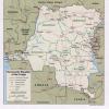 Plano de pistas en República Democrática del Congo - MapaCarreteras.org
