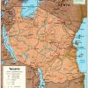 Guía de vías de Tanzania - MapaCarreteras.org