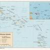 Plano de calzadas de Islas Salomón - MapaCarreteras.org